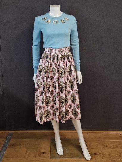 DOLCE GABBANA - SET featuring a sky-blue...