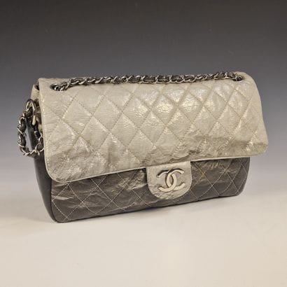 CHANEL circa 2007 - 31cm BAG in gradient...