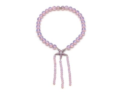 Articulated NECKLACE composed of a strand...