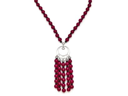 Articulated NECKLACE composed of a strand...