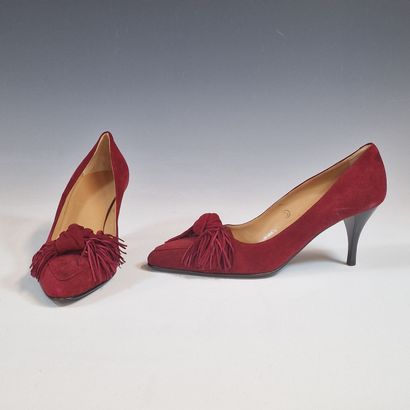 HERMES Paris made in Italy - Pair of slingbacks...