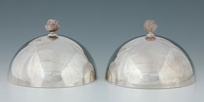 HEPP - SUITE DE 12 CLOCHES A ASSIETTE en...