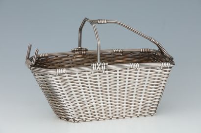 CHRISTOFLE GALLIA - PANIER A BOUTEILLE en...