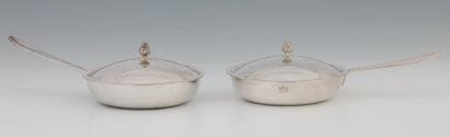 HEPP - SET OF 12 INDIVIDUAL COVERED CASSOLETTES...