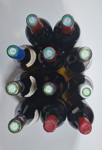 LOT DE 11 BOUTEILLES :
- 3 x Chante-Alouette...