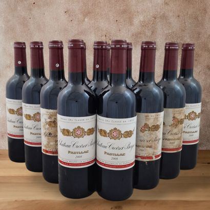 CHATEAU CROIZET BAGES - PAUILLAC - 2008
12...