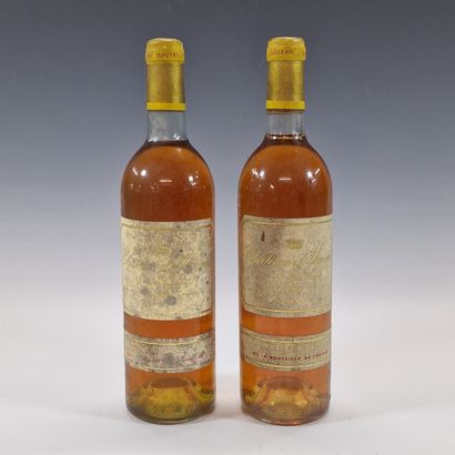 CHATEAU D'YQUEM - SAUTERNES 1981 - 1er Cru...