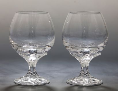 VILLEROY BOCH - MODELE TULIPE - 6 VERRES...