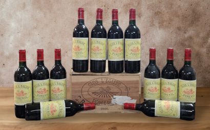 CHATEAU CLOS DE L'EGLISE - POMEROL - 1995
12...