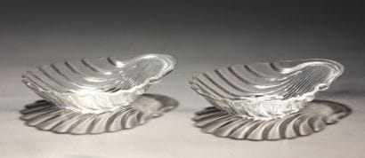 BACCARAT (?) SUITE DE 12 PETITES ASSIETTES...