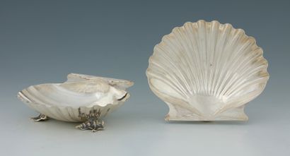 BUCCELLATI - PAIRE DE COUPES COQUILLE en...
