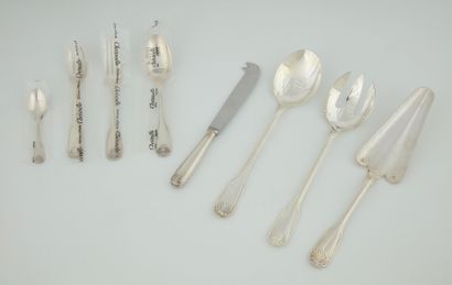 CHRISTOFLE - MODELE VENDOME - MENAGERE DE...
