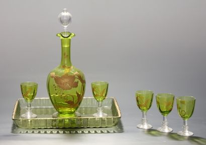 BACCARAT - SERVICE A LIQUEUR 13 PIECES (Répertorié...