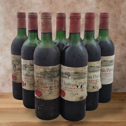 CHATEAU PAVIE - SAINT EMILION - 1975
8 bottles
Labels...