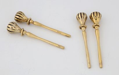 SET OF 8 COCKTAIL OR SWIZZLE STICK MOUSSOIRS...