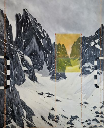 Bernard JANODY (XX-XXIèmes Siècles)
Paysage...