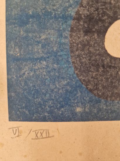André VERDET(1913-2004)
Le Héraut - 1970
LITHOGRAPHIE
Signée,...