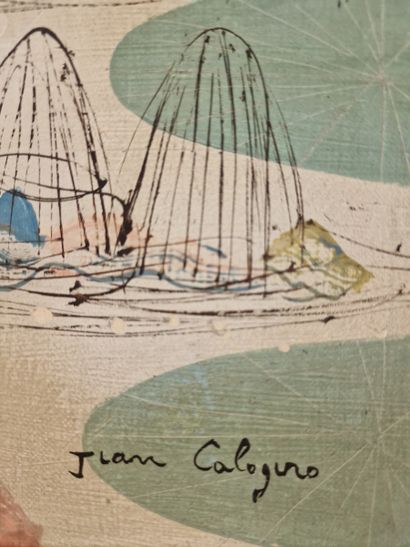 Jean CALOGERO (1922-2001)
Pomone
HUILE SUR...