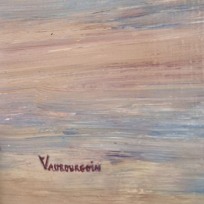 Thierry VAUBOURGOIN (Né en 1944)
Tapis volant
HUILE...