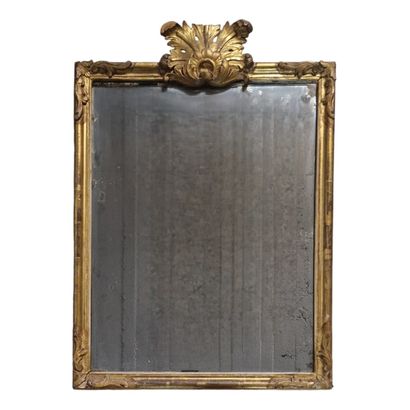 PETIT MIROIR au mercure d'Epoque XVIIIème...