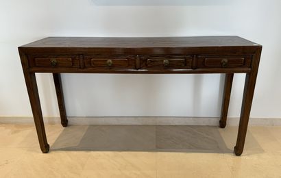 TABLE CONSOLE - Chine, XXème Siècle - en...
