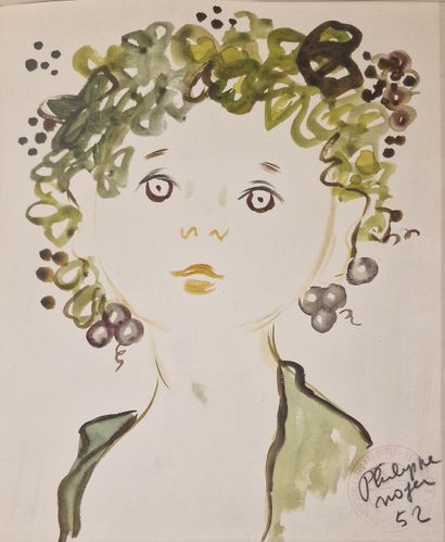 Philippe Henri NOYER (1917-1985)
Portrait...