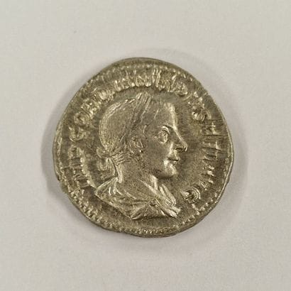 GORDIEN III (238-244). Denier. Buste lauré...