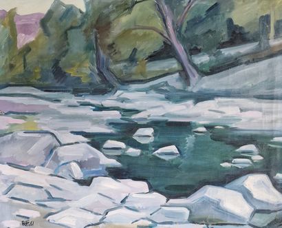 Raymond FEUILLATE (1901-1971)
3 HUILES SUR...