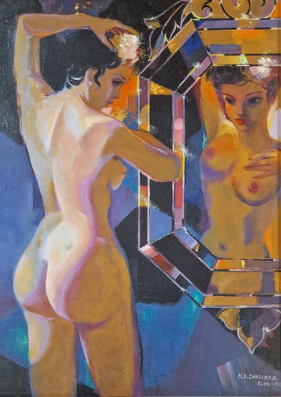 Marcel-René CHASSARD (1907-1997)
La glace...