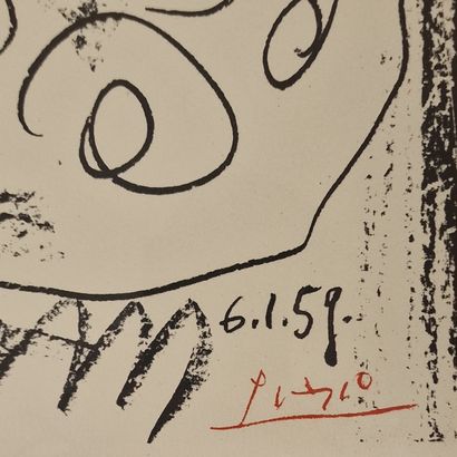 Pablo PICASSO (1881-1973) (d'Après)
Le vieux...