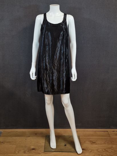 FENDI - ROBE à bretelles croisées en crêpe...