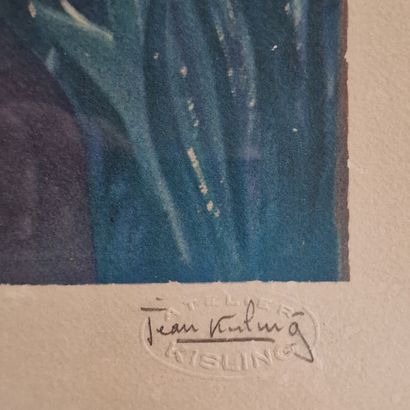 Jean KISLING (c.1920-2017) 
Portrait de garçon...