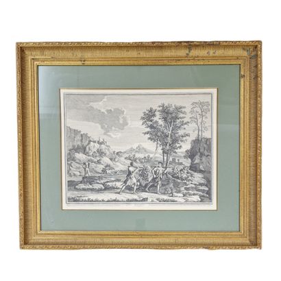TROIS COPIES DE GRAVURES d'après Nicolas...