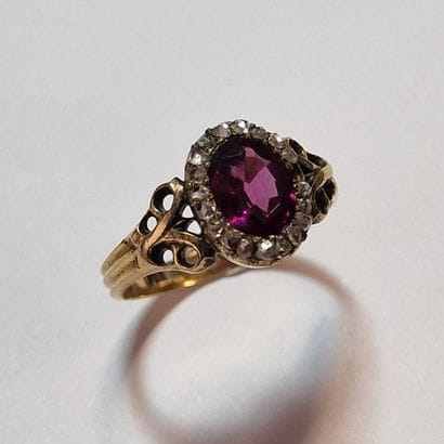 BAGUE MARGUERITE de la Fin du XIXème Siècle...