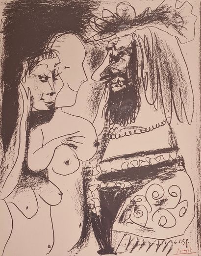 Pablo PICASSO (1881-1973) (d'Après)
Le vieux...