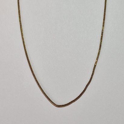 Modern palm chain in yellow gold 750 Millièmes
P....
