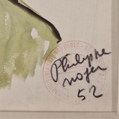 Philippe Henri NOYER (1917-1985)
Portrait...