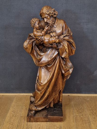 STATUE DE SAINT JOSEPH A L'ENFANT - Fin du...
