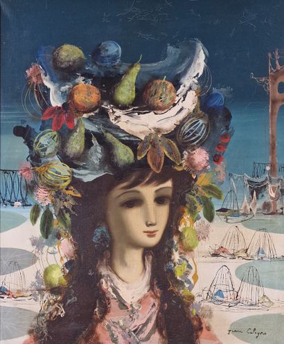 Jean CALOGERO (1922-2001)
Pomone
HUILE SUR...