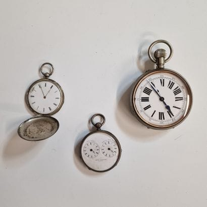 TROIS MONTRES de la Fin du XIXème Siècle...