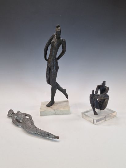 ANGEL-PEREZ (Né en 1929)
Figures féminines
DEUX...