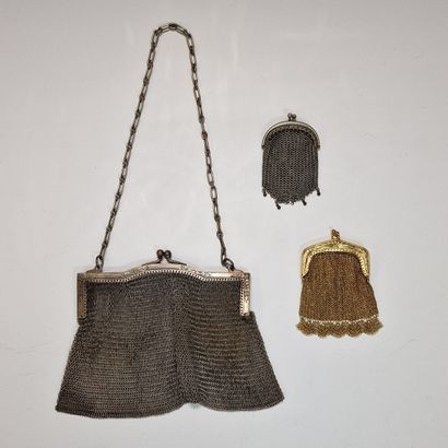 PETIT SAC MINAUDIERE d'Epoque Art Déco en...