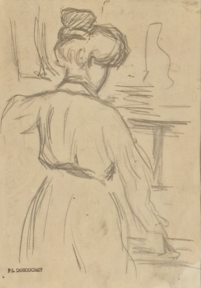 Pierre Léon DUSOUCHET (1876-1936)
Etude de...