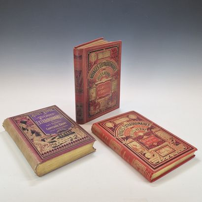 Jules VERNE (1828-1905) - COLLECTION HETZEL,...