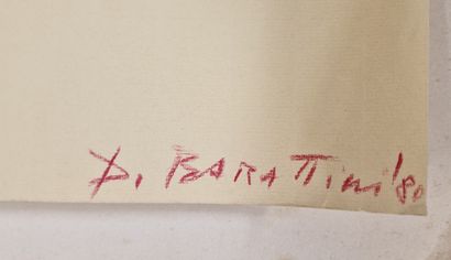 Deda BARATTINI (Né en 1948)
Sans titre -...
