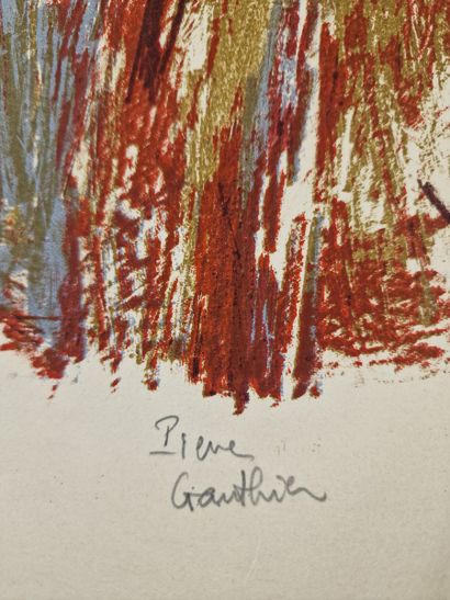 Pierre GAUTHIER (Né en 1958)
Scène avec personnages
LITHOGRAPHIE
Signée...