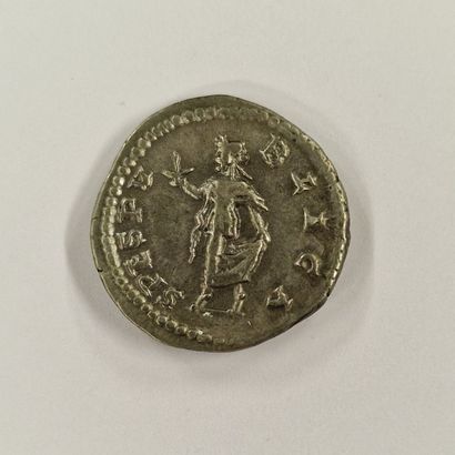 CARACALLA (211-217). Denier (199-200). Laodicée....