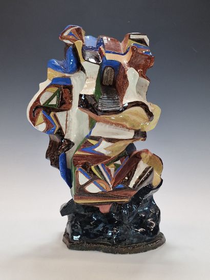 ECOLE DU XXEME SIECLE - SCULPTURE abstraite...