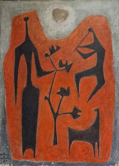 Valerios CALOUTSIS (1927-2004) 
Composition...