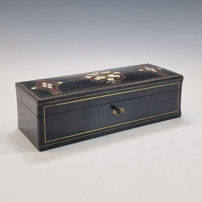 COFFRET A GANTS d’Epoque Napoléon III en...